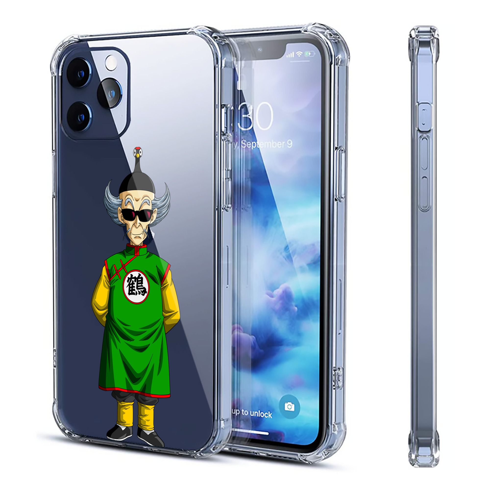 （画像用） ドラゴンボール DRAGON BALL 【iPhone 12シリーズ対応】透明スマホケース（クリアソフトケース）